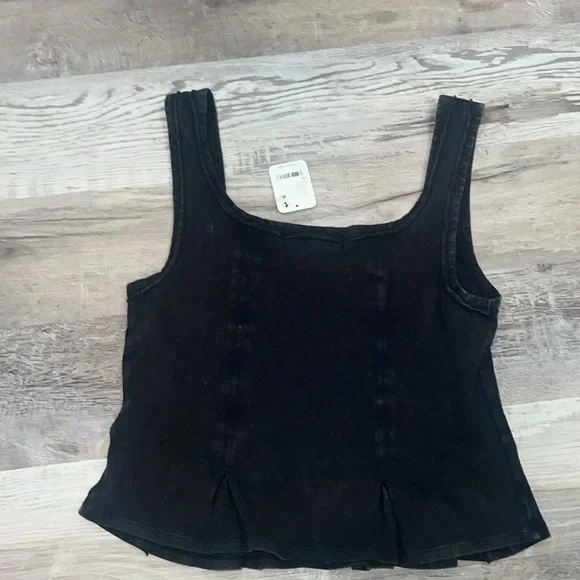 FREE PEOPLE WOMEN'S ROLLER TANK TOP size M NWT - Picture 5 of 5